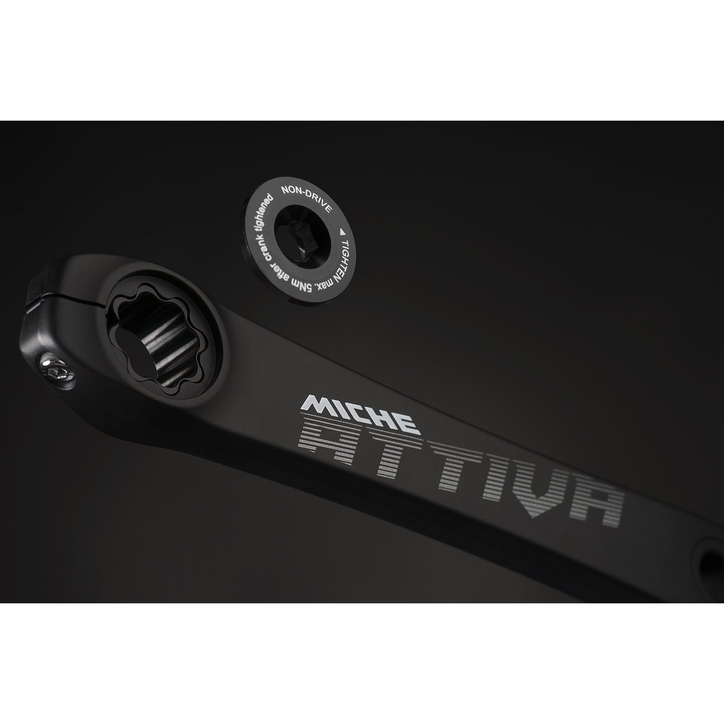 Miche Cranket Attiva avec SRM Powerpeter 172mm 34 50 Boîte