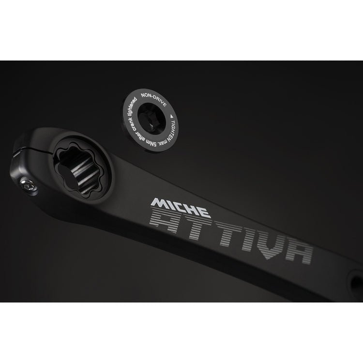 Miche Cranket Attiva avec SRM Powerpeter 172mm 36 52 Boîte