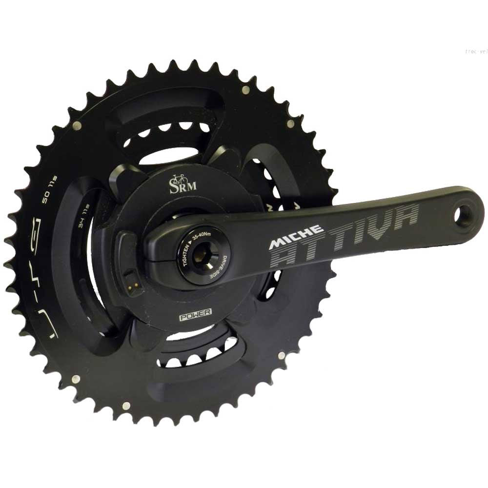 Miche Cranket Attiva avec SRM Powerpeter 175mm 36 52 Boîte