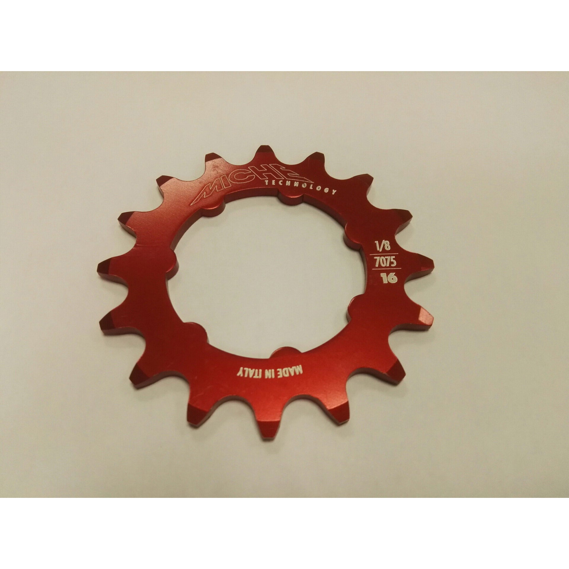 Miche Chainring-Opshek 21t 1 8 Pista Red Z Borgring