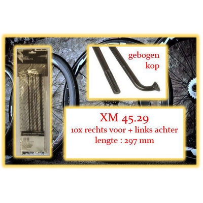 Miche Spaak + Nip. 10x RV + LA XM 45.29