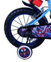Spidey et ses incroyables amis Spidey Children's Bike Boys 14 pouces Blue Two Hand freins - afbeelding 3