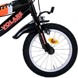 Volare Sportivo Children's Bicycle - Boys - 14 pouces - Néon Oranje Black - deux freins à main - afbeelding 4