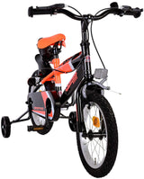 Volare Sportivo Children's Bicycle - Boys - 14 pouces - Néon Oranje Black - deux freins à main - afbeelding 7