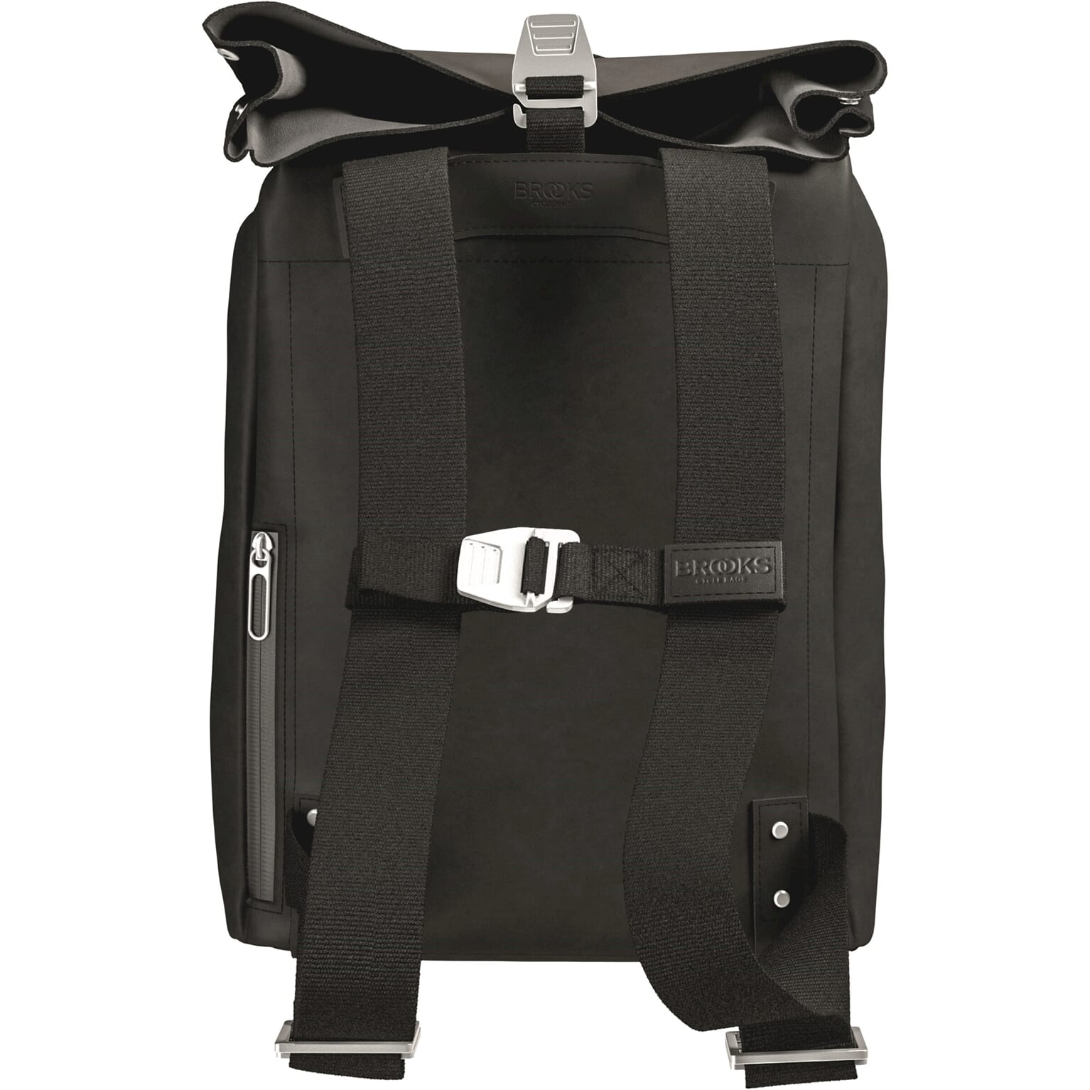 Brooks Pickwick Backpack - Cuir, 12L, noir