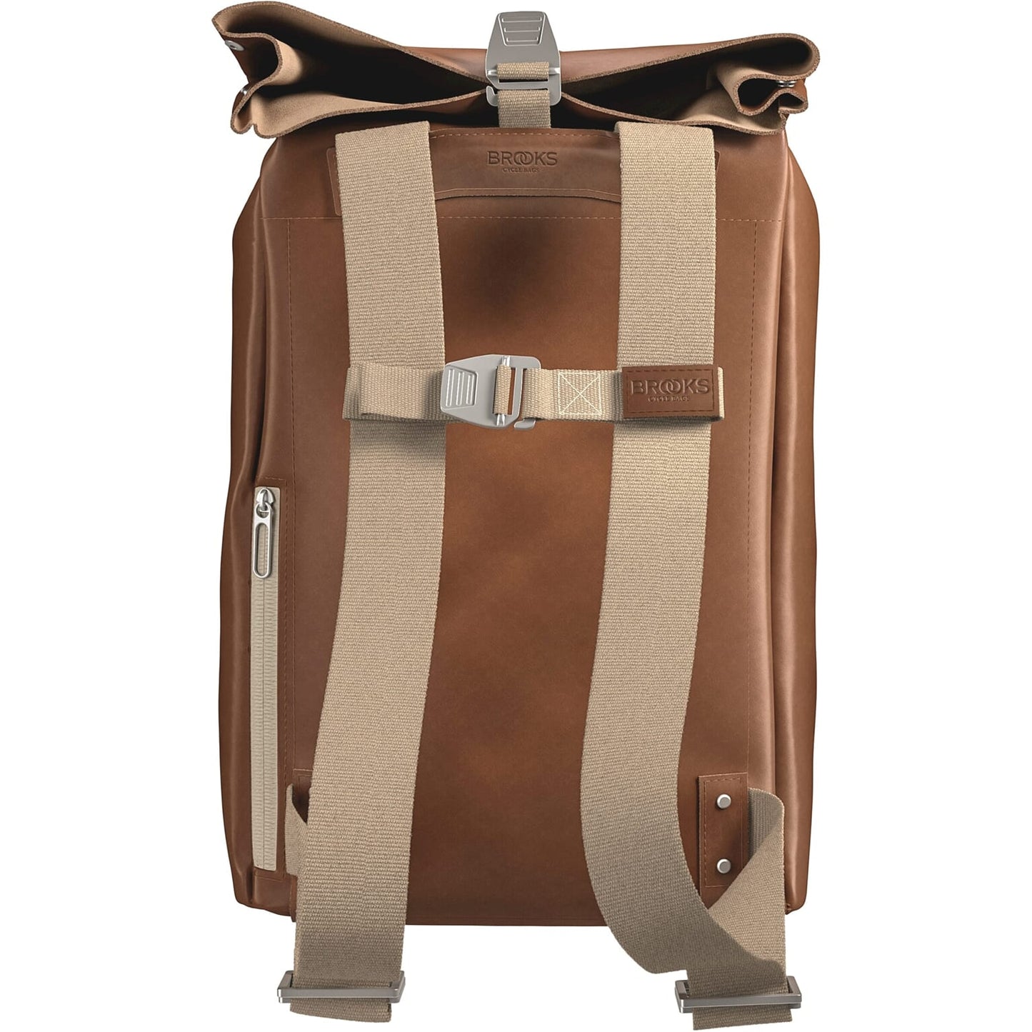 Brooks sac à dos pickwick m en cuir miel 26L