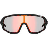 Tifosi Lunettes Sledge Mat Black Clarion Red Phototec (L XL) - afbeelding 2
