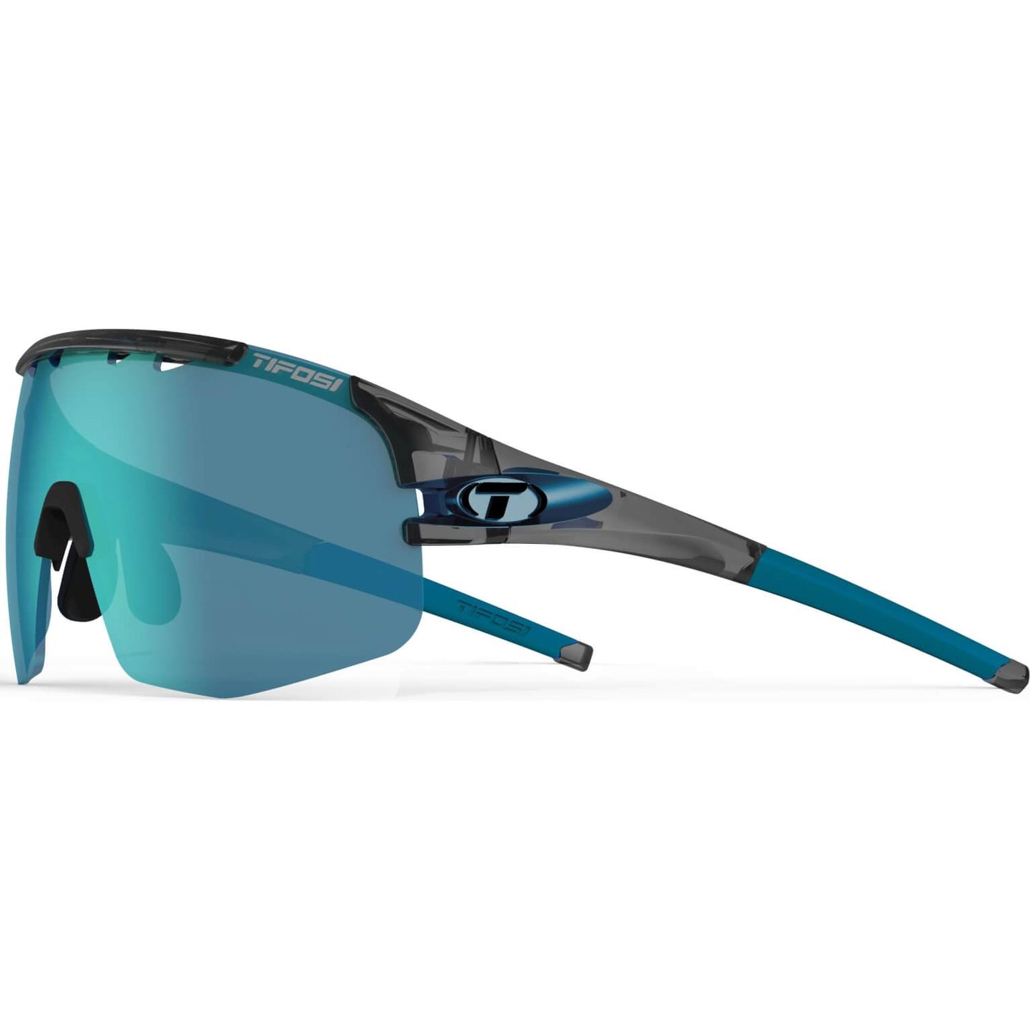 Tifosi Lunettes Sledge Lite Crystal Smoke Blue