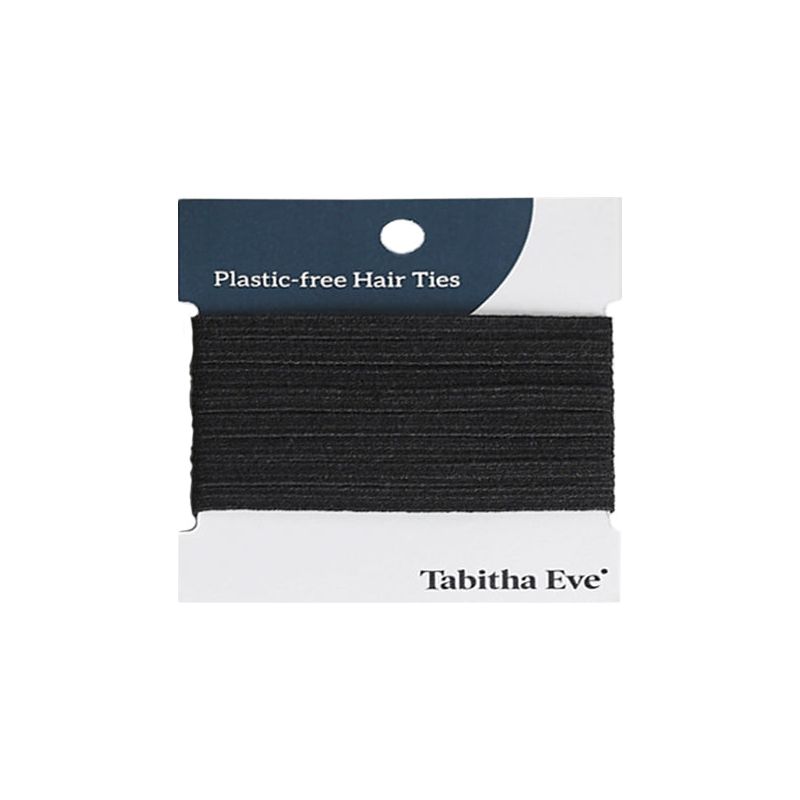 Tabitha Eve en plastique sans cheveux élastiques 8 pièces noires