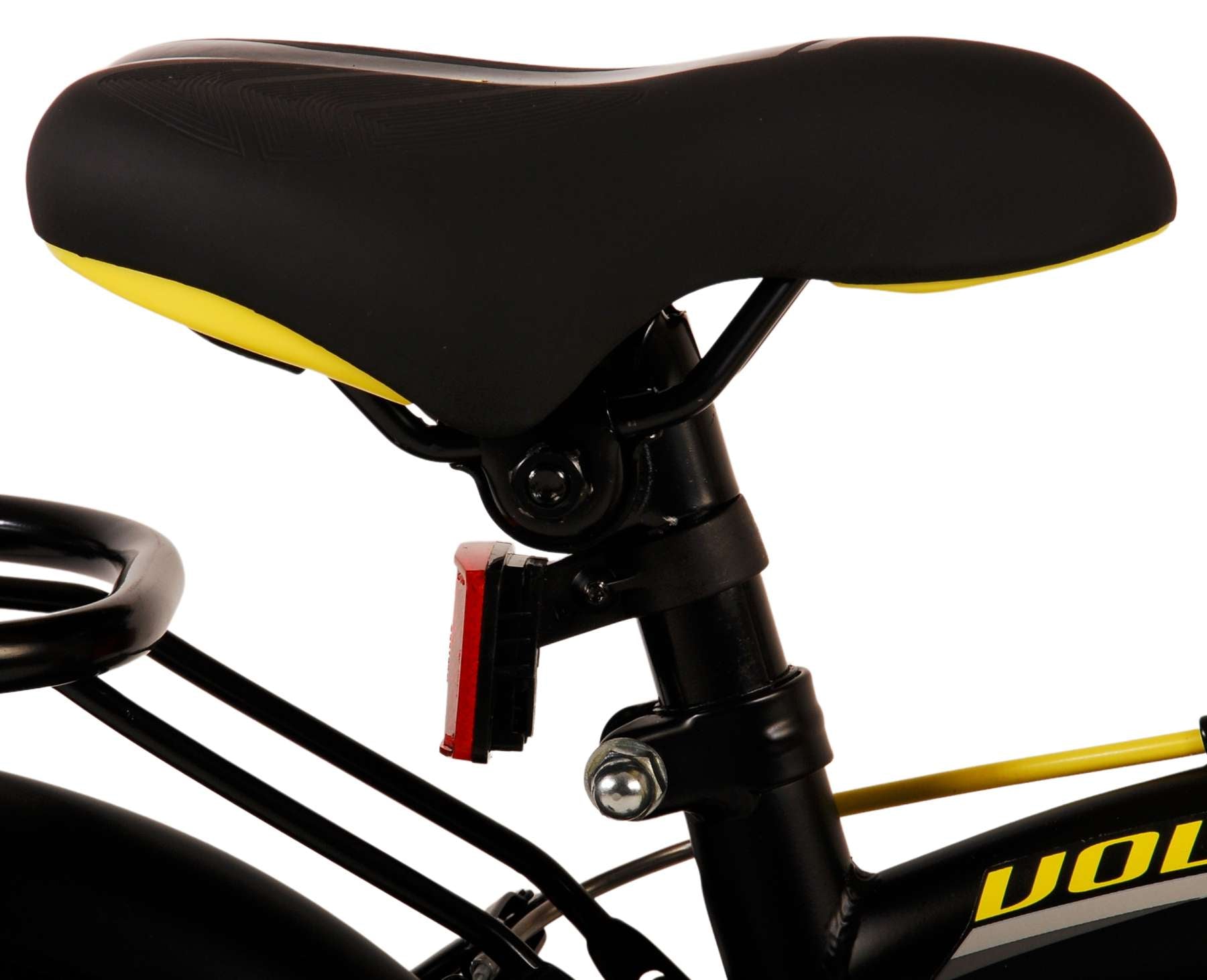 Volare Thombike Children's Bike - Boys - 14 pouces - Jaune noir - Freins à deux mains