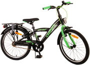 Volare Thombike Children's Bike - Boys - 20 pouces - Black Green - deux freins à main - afbeelding 3