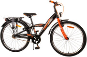 Volare Thombike Children's Bike - Boys - 24 pouces - Black Orange - deux freins à main - afbeelding 2