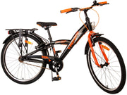 Volare Thombike Children's Bike - Boys - 24 pouces - Black Orange - deux freins à main - afbeelding 3