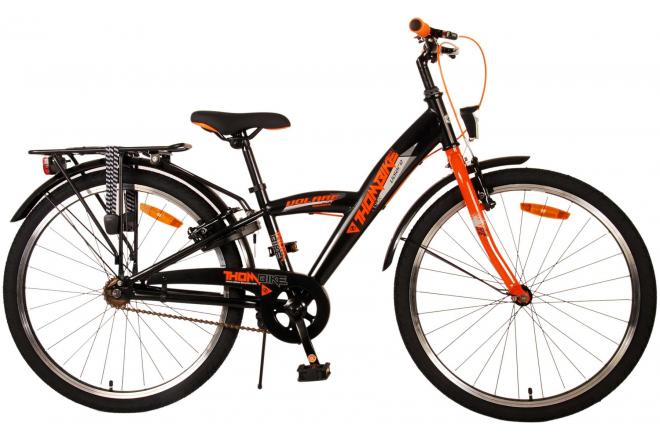 Volare Thombike Children's Bike - Boys - 24 pouces - Black Orange - deux freins à main