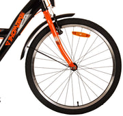 Volare Thombike Children's Bike - Boys - 24 pouces - Black Orange - deux freins à main - afbeelding 5