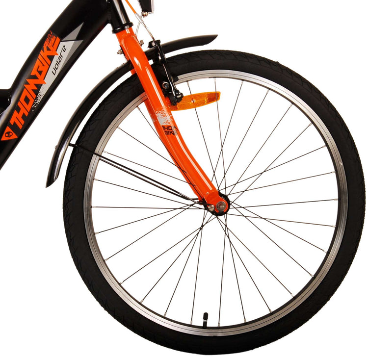 Volare Thombike Children's Bicycle - Boys - 24 pouces - Black Orange