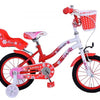 Volare les belles filles pour enfants filles 14 pouces rouges blancs