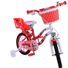 Volare les belles filles pour enfants filles 14 pouces rouges blancs