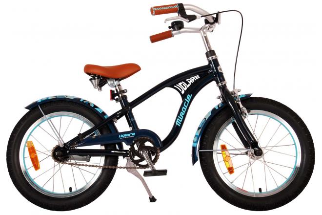 Volare Miracle Cruiser Children's Bicycle - Boys - 16 pouces - Matt Blue - Prime Collection