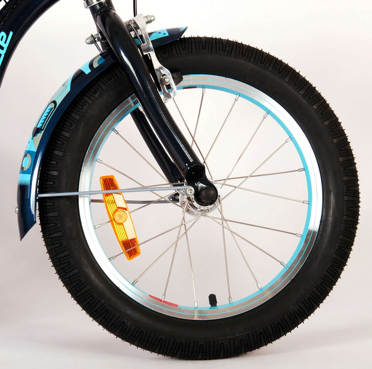Volare Miracle Cruiser Children's Bicycle - Boys - 16 pouces - Matt Blue - Prime Collection