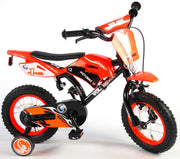 Volare Motorbike's Bike pour enfants - garçons - 12 pouces - Orange - 95% assemblé - afbeelding 3