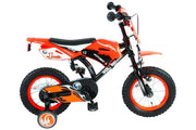 Volare Motorbike's Bike pour enfants - garçons - 12 pouces - Orange - 95% assemblé - afbeelding 1