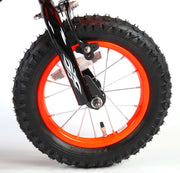Volare Motorbike's Bike pour enfants - garçons - 12 pouces - Orange - 95% assemblé - afbeelding 4