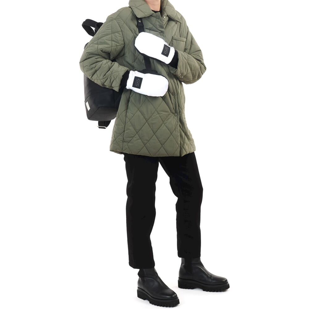 Weathergoods Sweds Weathergoods Suède reflétant Wanten Silver M L