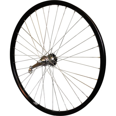 Roue arrière Roland 28 Andra 40 Rim Brake Hub Black
