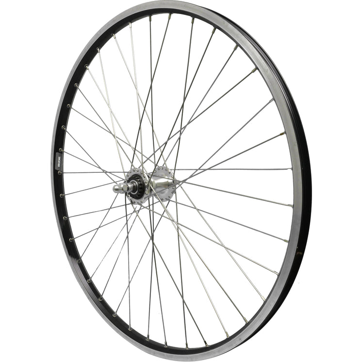 Roue avant 26 19-559 ZAC19 Rollerbr noir. Connectez Spaak14 en acier inoxydable