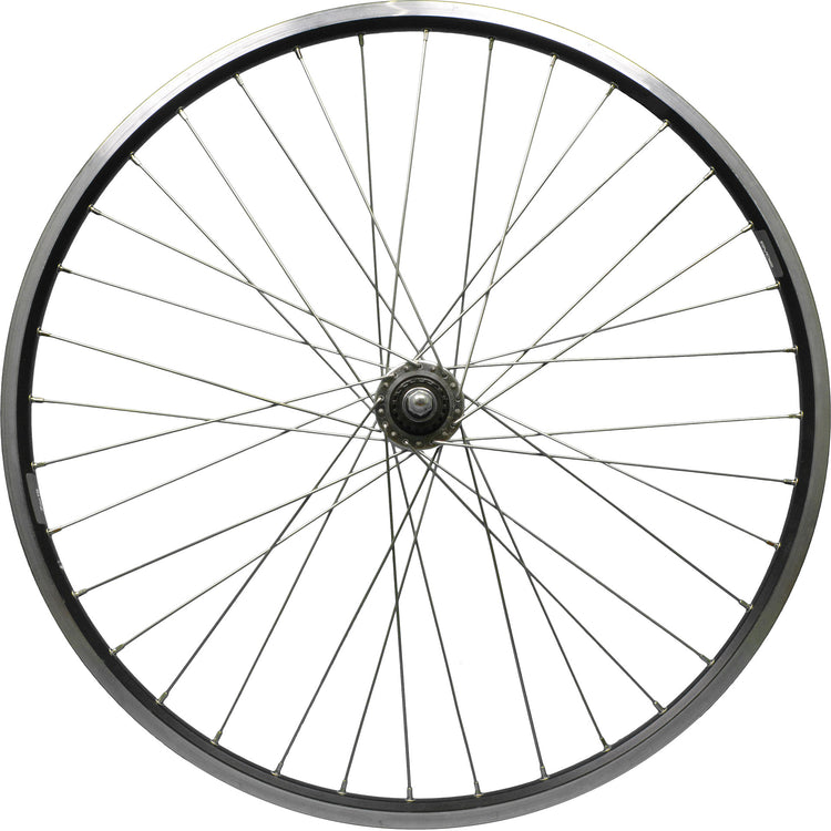 Roue avant 26 19-559 ZAC19 Rollerbr noir. Connectez Spaak14 en acier inoxydable
