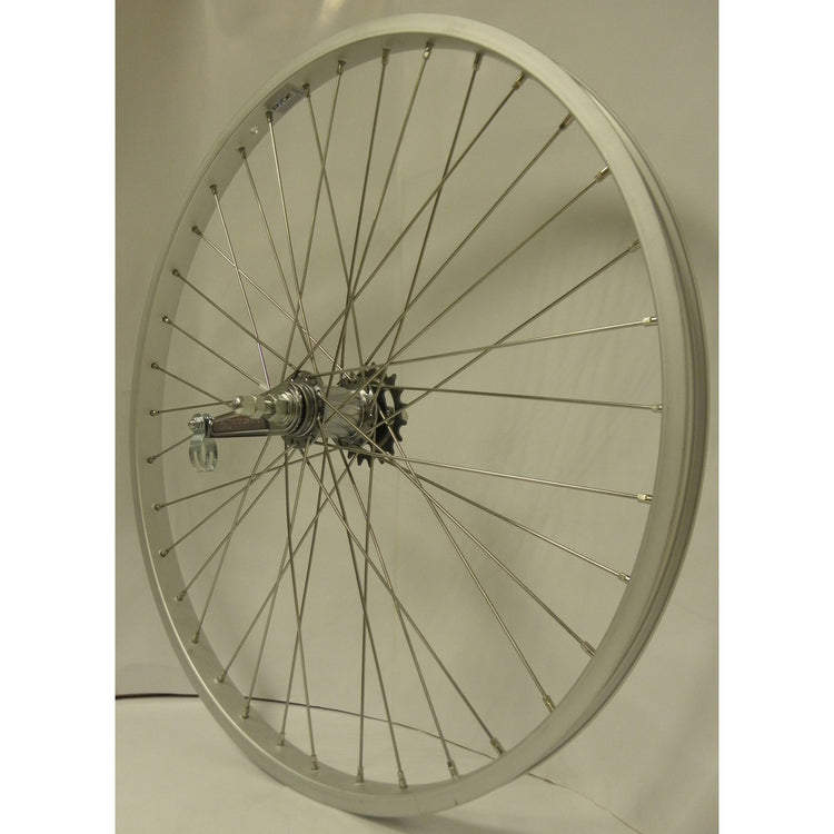 Shimano Achterwiel 26-1.75 559 RN ALU SH32 13 en acier inoxydable argent