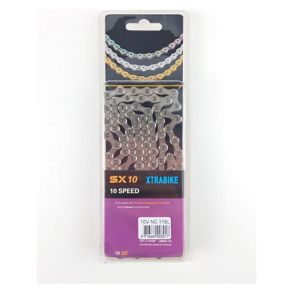 Collier Xtrabike Xtrabike 10V NC 116L