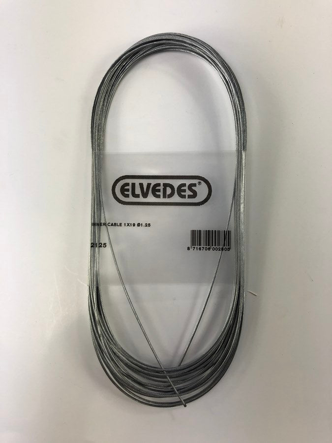 Câble intérieur Elvedes 1,25 mm par 10 m