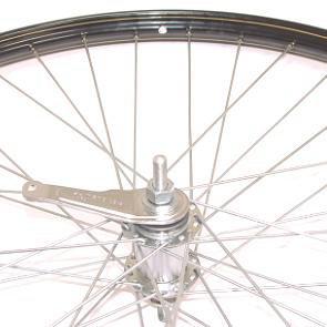 roue avant 28x1 1 2 en acier inoxydable ST32