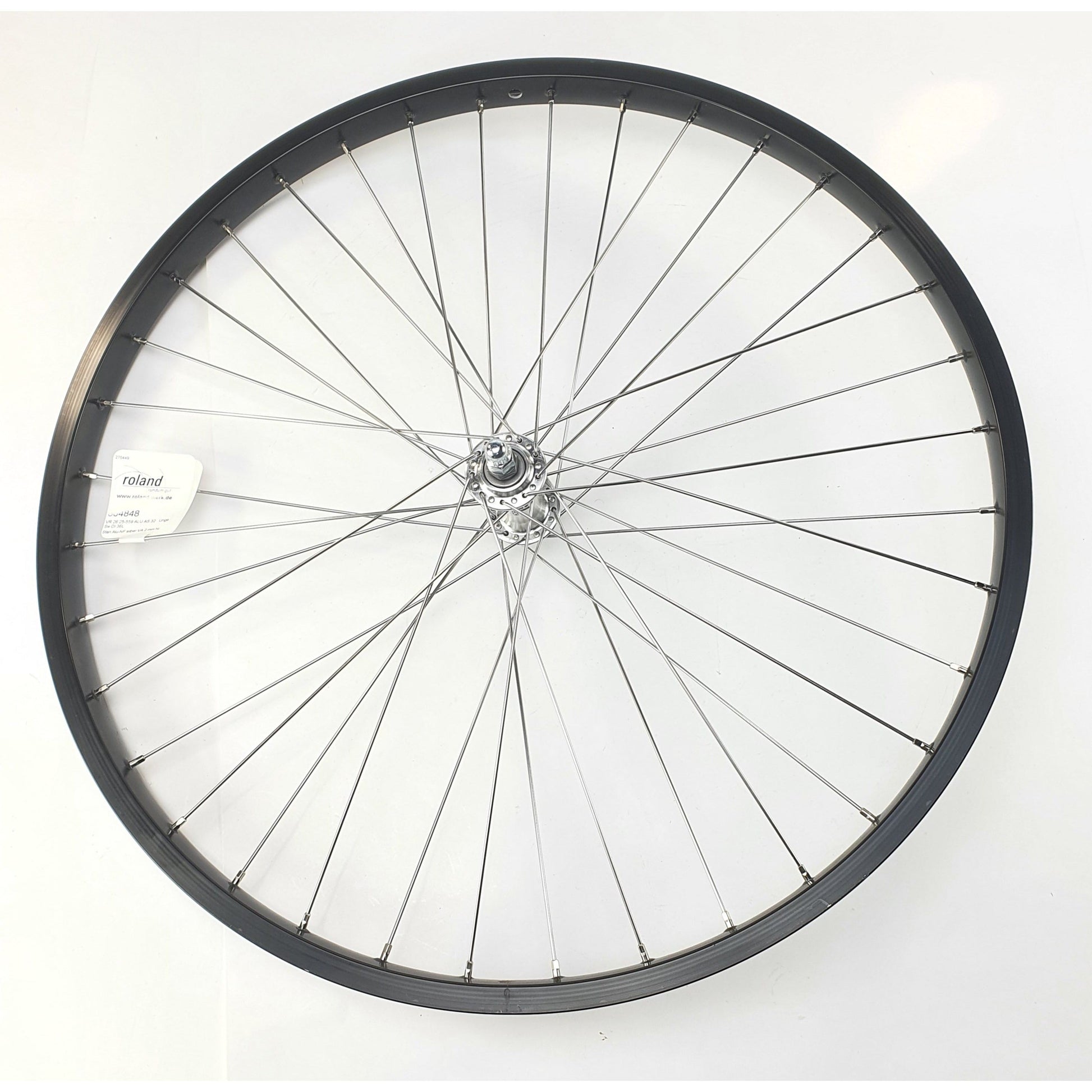 roue avant 26x1,75 2,00 Alu noir