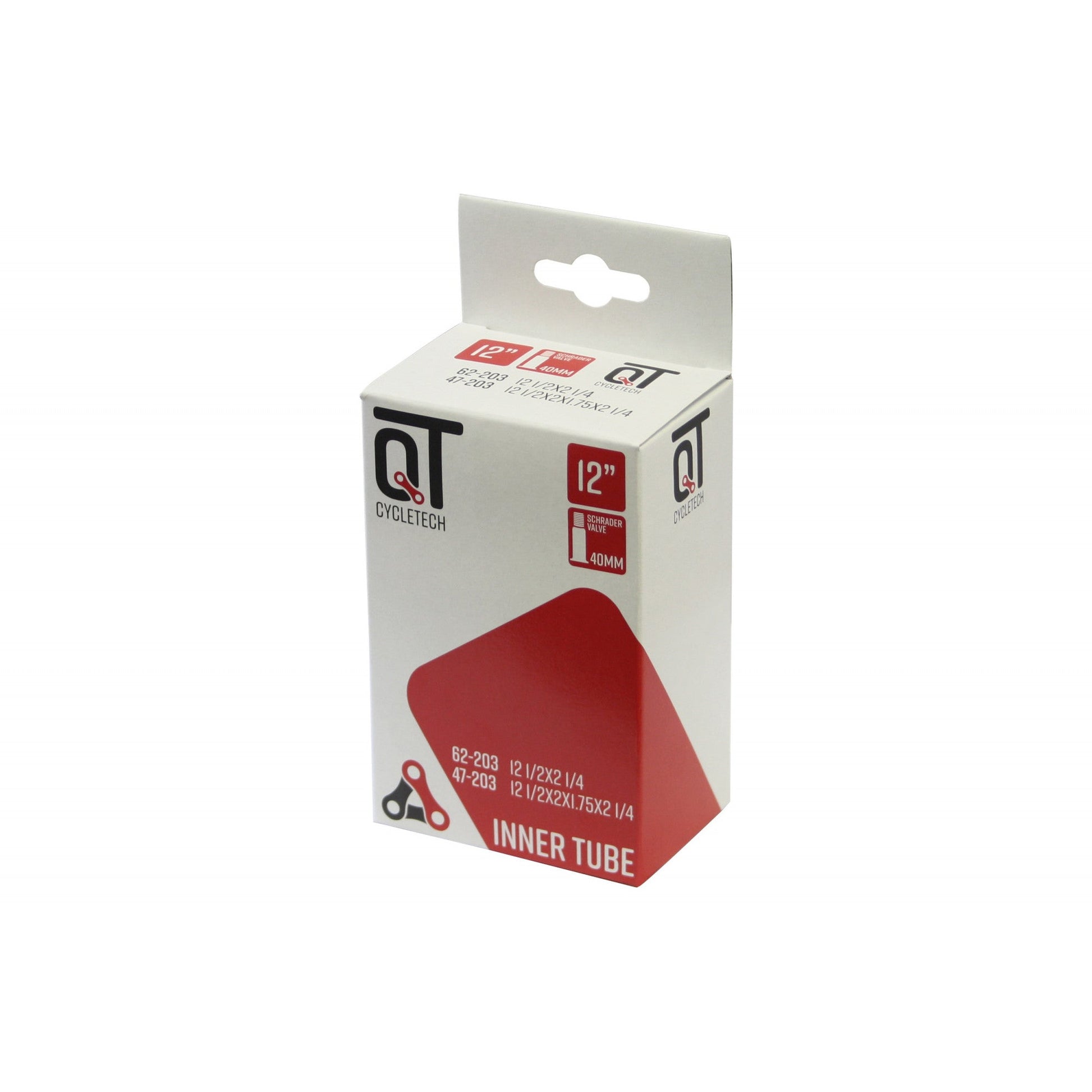 Qtcycletech Qt chambre à air av1 12 inch 47 62-203 av 40 mm 2217329