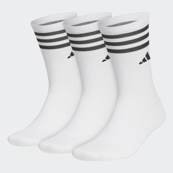 Adidas Crew Golf Choques 3 paires de White Taille pour hommes 40-42
