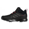 Chaussures de golf adidas s2g mid cutes dames cuir en cuir noir rose mt 36 2 3