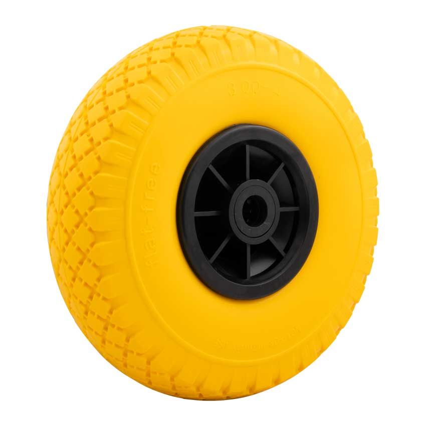 Roue Sr Roue solide anti-fuite 300x4 260x85 Rim en plastique noir