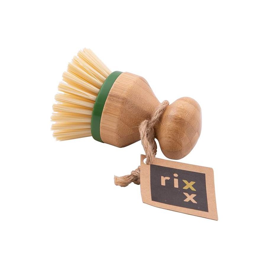 Brosse à lave-vaisselle virgule avec poignée courte de tête remplaçable