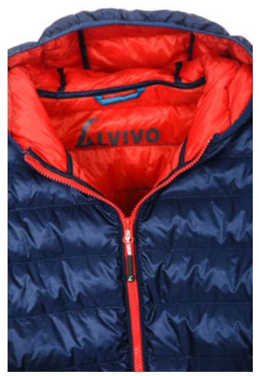 ALVIVO Veste extérieure Glasgow Men Nylon Blue rouge taille XS