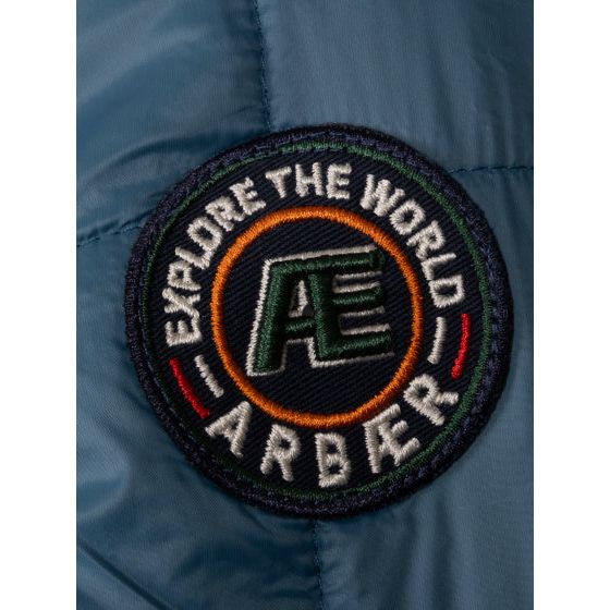 Arbær aaron veste rembourrée hommes jeans bleu taille m