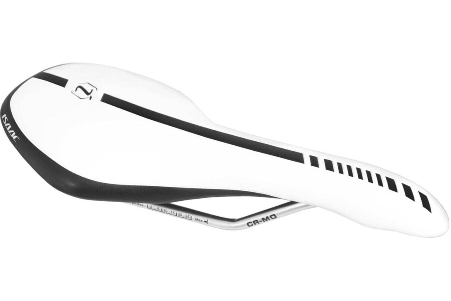 Isaac - Saddle de vélo noir blanc