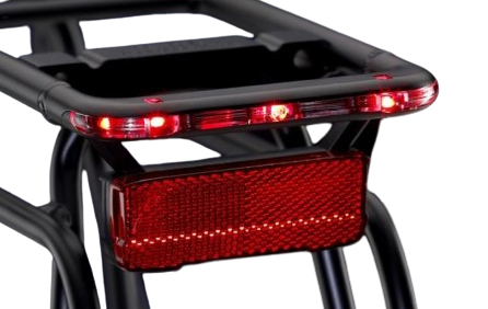Tubes Tubus E-Bike Light arrière 5-LEDS 12 Volt pour le montage de bagages de montage
