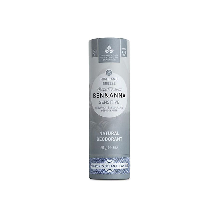 Ben Anna Deodorant dans Papertube Sensitive Highland Breeze 60 grammes