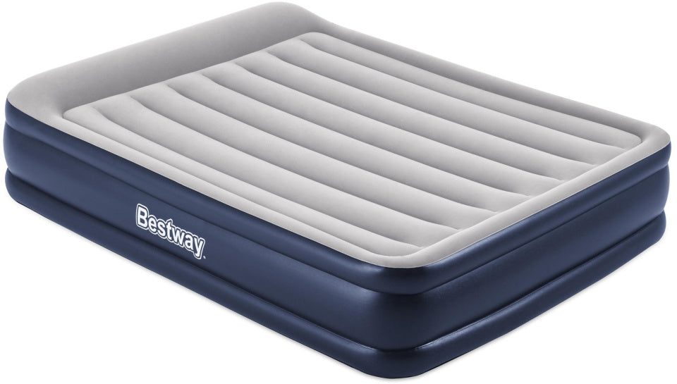 Bestway Airbed Tritech 46 cm Queen 203 cm Blue Grey