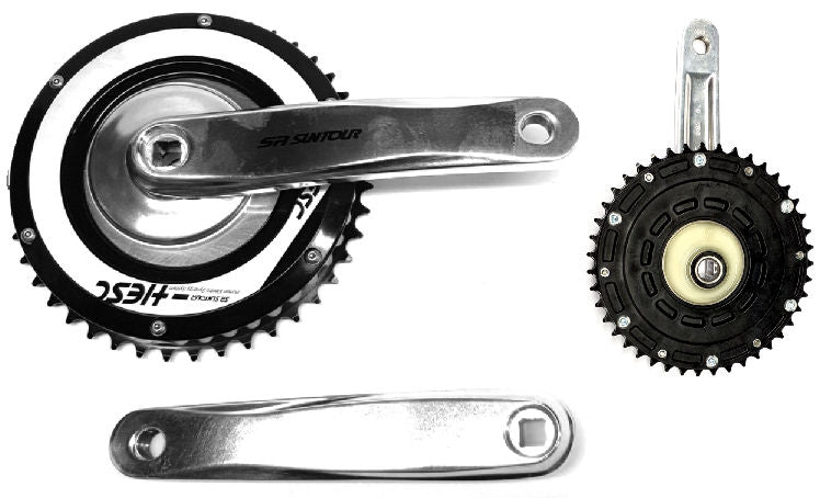Suntour Hesc e-bike crankset 38 tooth human electro synergy system