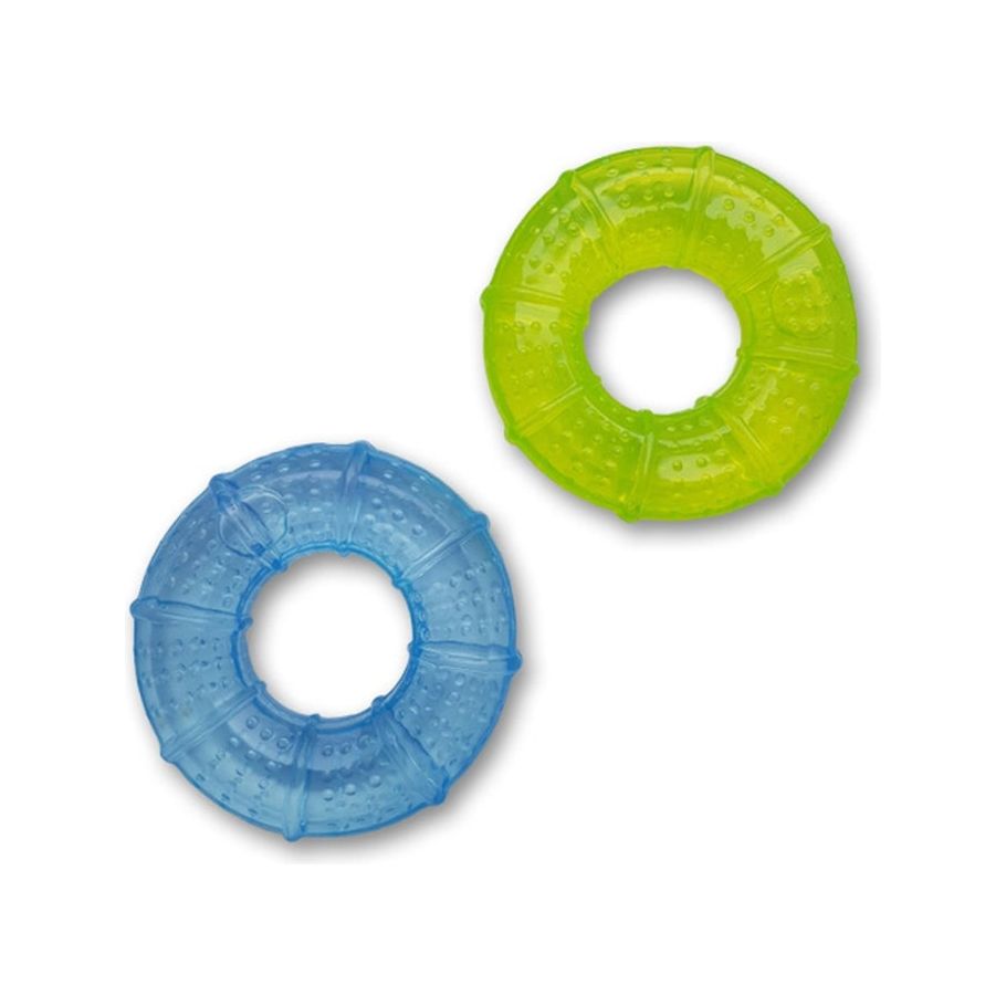Goldi Sauger Bijtring 2 morceaux de vert et de bleu