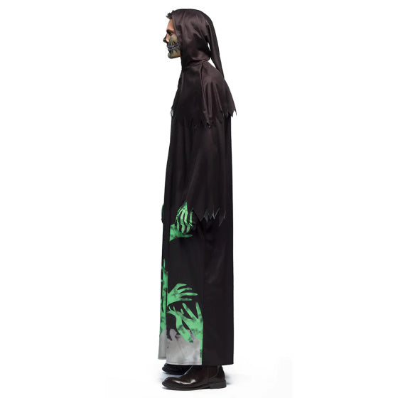 Boland Glowing Reaper Costume Men Black Green Taille 58 60 (xxl)
